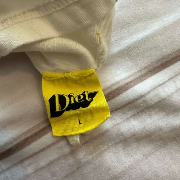 Diet Starts Monday Racing Graphic Tee Men’s Size Large NWOT - Picture 4 of 5